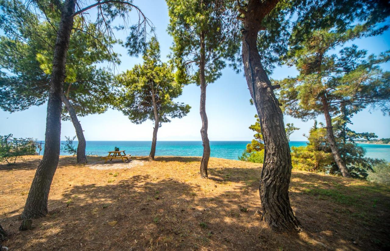 Summerday Villa Private Beach Nea Irakleia Exterior photo